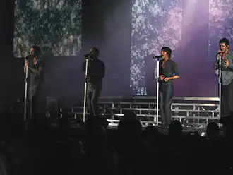 Take That in Newcastle, Engeland, 2017