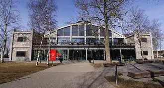 Ingang van het museum