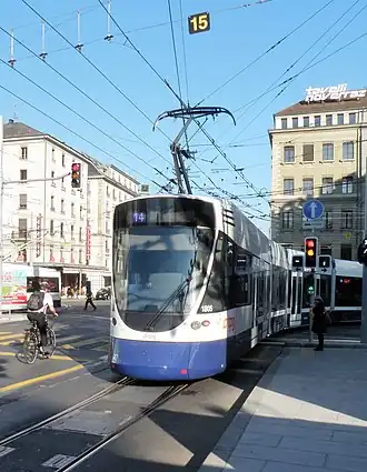 tram 1805 van de TPG