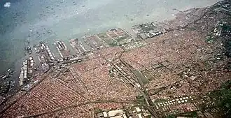 Luchtfoto van Tanjung Priok
