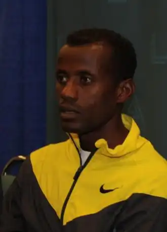 Tariku Jufar in 2009 bij de marathon van Los Angeles