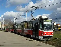 Tatra T6A5 in Brno