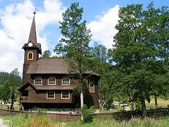 Kerk van Tatranská Javorina