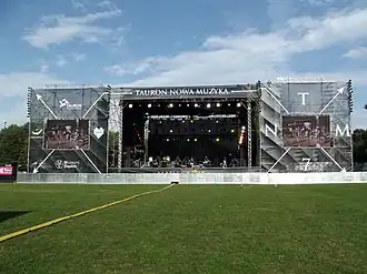 Hoofdpodium op Tauron Nowa Muzyka in 2012