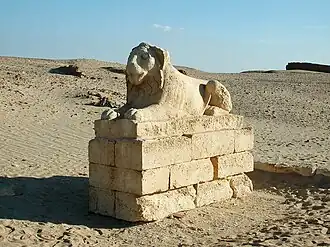 standbeeld gevonden in Tebtynis