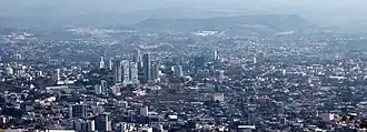Uitzicht op Tegucigalpa