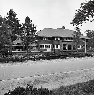 Gebouw H in 1981