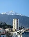 El Teide gezien vanuit Puerto de la Cruz