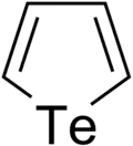 Structuurformule van tellurofeen