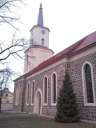 Sint-Andreaskerk in Teltow, Brandenburg