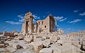 De tempel van Bel in 2009