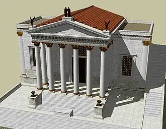 Reconstructie van de Tempel van Concordia