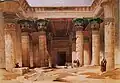 De tempel van Philae, in Egypte