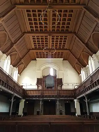 Galerij en orgel