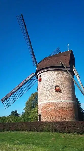 De Moulin de Vertain in Templeuve
