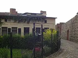 Binnenkant van de stadsmuur