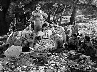 Scène uit Ten Gentlemen from West Point