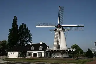 Molen de Olle Widde bij Ten Post