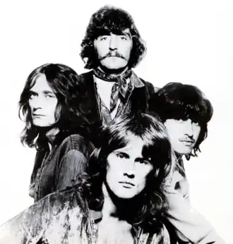 Ten Years After (1970): (^) Leo, (<) Chick, (>) Ric, (v) Alvin.
