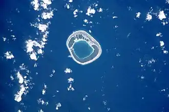 Satellietfoto van Tenararo