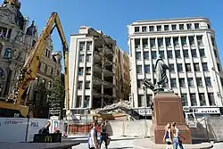 Hotel Carlton Teniersplaats nov architecten Ed. Bilmeyer, Claes, Blockx, Jos De Langhe