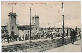 Het tentoonstellingsgebouw