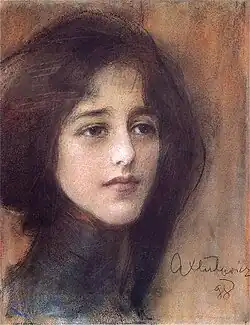 Portret van een dame