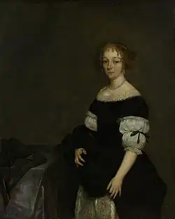 Gerard ter Borch, Aletta Pancras. 1670. Amsterdam, Rijksmuseum.