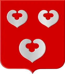 Wapen van de ridderhofstad uit 1694