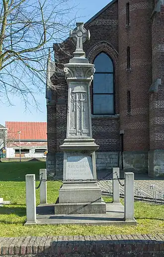 Herdenkingszuil voor de gesneuvelde Teralfenaren