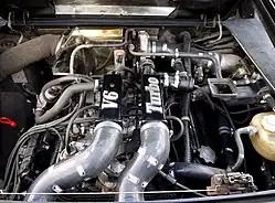 De V6 Turbo PRV-motor