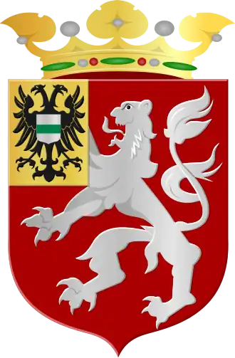 Het wapen van Termunten.