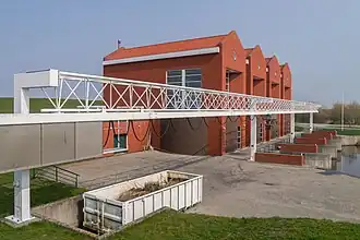 Het nieuwe gemaal Rozema dat in 2000 gemaal Cremer verving