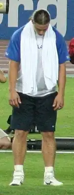 Tijdens het WK 2007 in Osaka