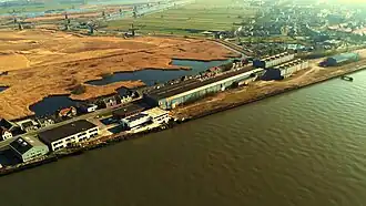 Terrein Mercon Kloos 2018 vanuit het westen