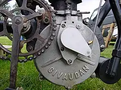 Givaudan motorblok in een Terrot uit 1904