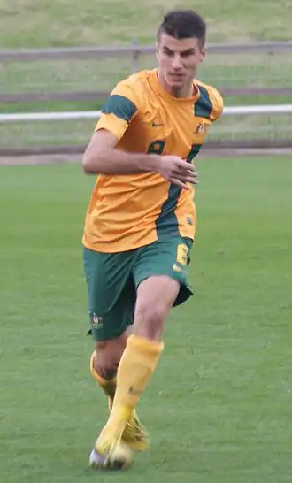 Antonis in 2013 als speler van Australië –20