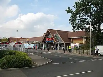 Tesco superstore in Potters Bar