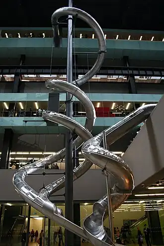 Test Site van Carsten Höller bij de Tate Modern, London
