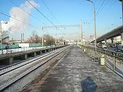 Het station in 2007 voor de verbouwing