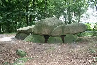 Hunebed Teufelssteine Molbergen nabij Peheim