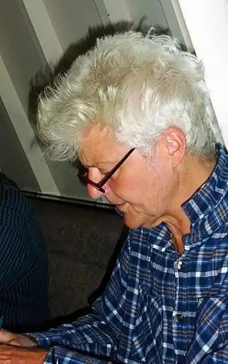 Teun Berserik in 2019 tijdens Strips op de Markt (Gouda)