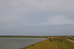 Natuurreservaat de Mok in het zuiden van Texel