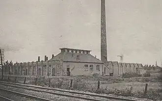 Textielfabriek Baekers & Raijmakers, Steenstraat (1920).
