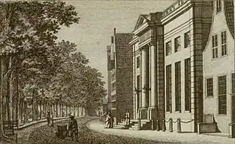 Teylers Hofje in 1800