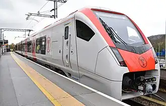 Stadler FLIRT in Aberdare, november 2024