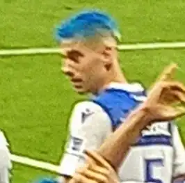 Pellenard als speler van AJ Auxerre in 2024