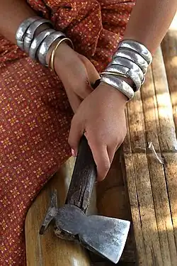 Armbanden van een Thais bergvolk