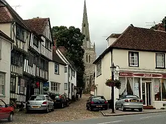 Centrum van Thaxted
