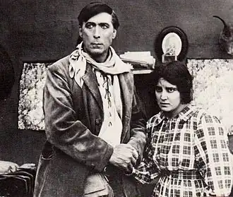 William S. Hart en Clara Williams in The Bargain